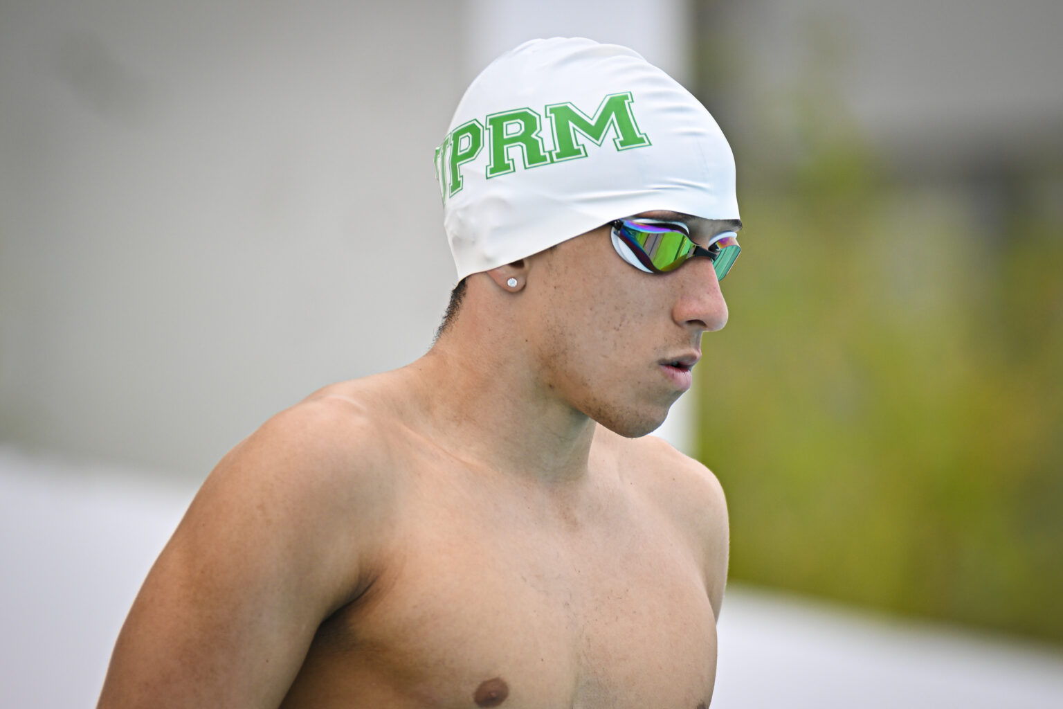 natación. los tarzanes de la upr de mayagüez van en el primer lugar de las justas de natación. (edgardo medina lai)