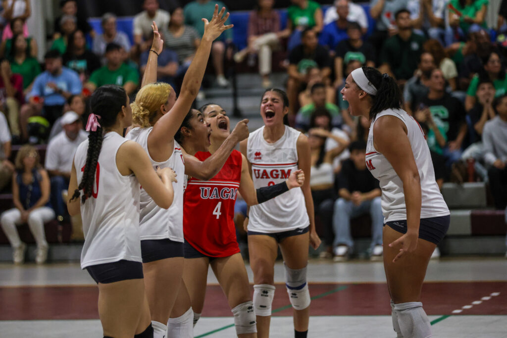 las taínas de la a uagm buscan su quinto titulo consecutivo en el voleibol de la lai. (archivo lai)