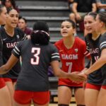 las taínas de la uagm siguen de forma invicta su camino en el torneo de voleibol de la lai. (zacha acosta lai)