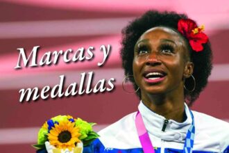 marcas y medallas, libro de la historia del atletismo puertorriqueño.