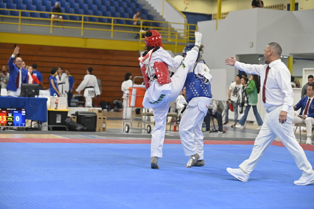 el cuerpo arbrital es de la federación puertorriqueña de taekwondo. (luis f. minguela lai)