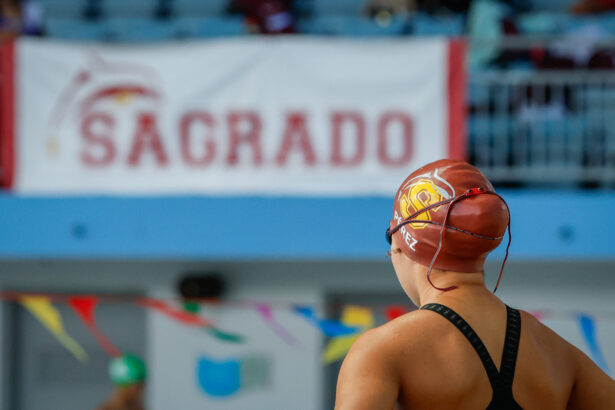 la universidad del sagrado corazón a las puertas de la consagración en la piscina de corta de la lai. (kendall torres)