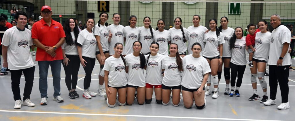 las taínas de la uagm son las pentacampeonas del voleibol lai.jpeg (luis f. minguela lai)