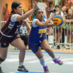 las delfinas de la usc y las halconas de ucb abrieron el debut del baloncesto 3x3 de la lai en mall of san juan.jpg (luis ortiz lai)