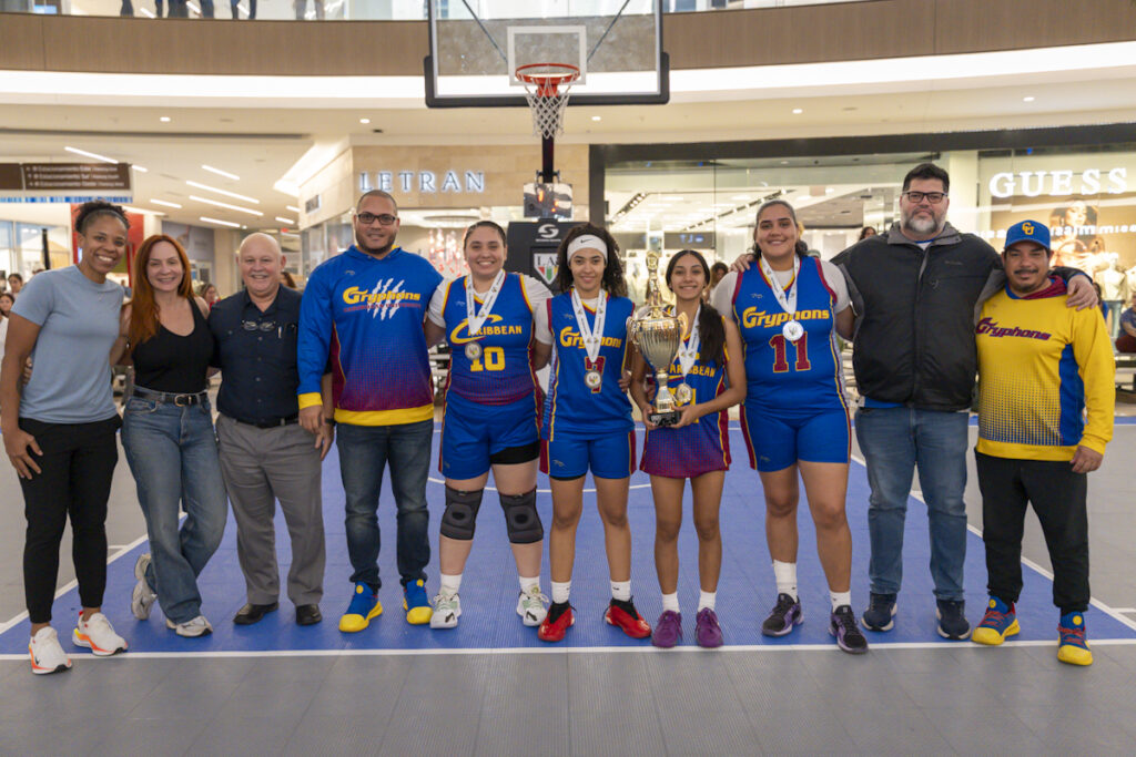 las gryphons de caribbean university se llevaron el subcampeonato de la primera edición del baloncesto 3x3 de la lai. (luis ortiz lai)