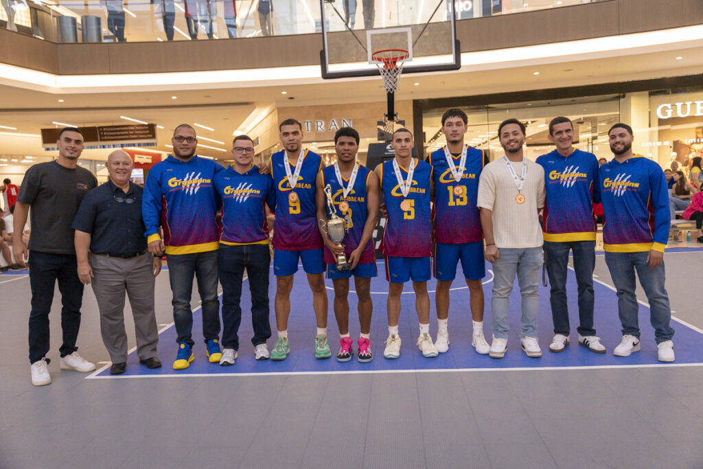 los gryphons de la caribbean ganaron el tercer lugar de la primera edición del baloncesto 3x3 de la lai. (luis ortiz lai)