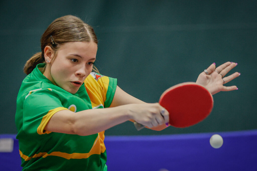 según christan tellado, el aumento de la participación femenina en el tenis de mesa universitario es gracias al trabajo federativo en toda la isla. (lai)