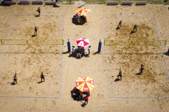 El voleibol de playa arranca la acción del Festival Deportivo 2025. (LAI)