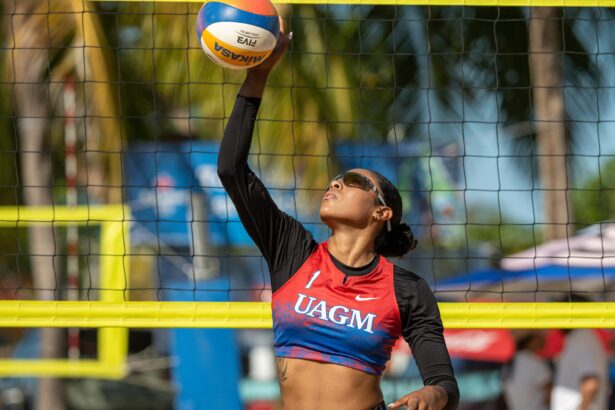 las taínas de la uagm en ruta al podio por tercer año consecutivo en voleibol de playa.jpg (luis ortiz lai)