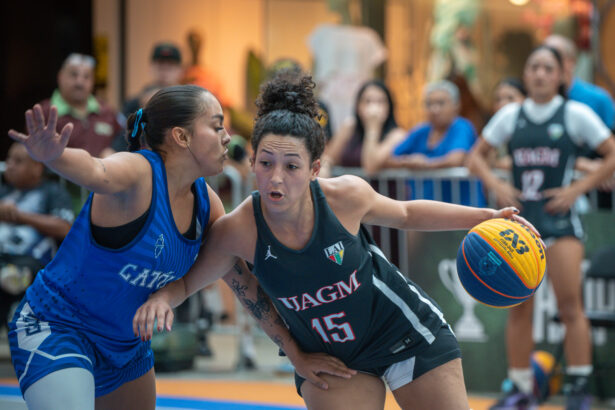el miércoles arranca el torneo de 3x3 de la lai con la primera fase para las féminas. (luis ortiz lai)