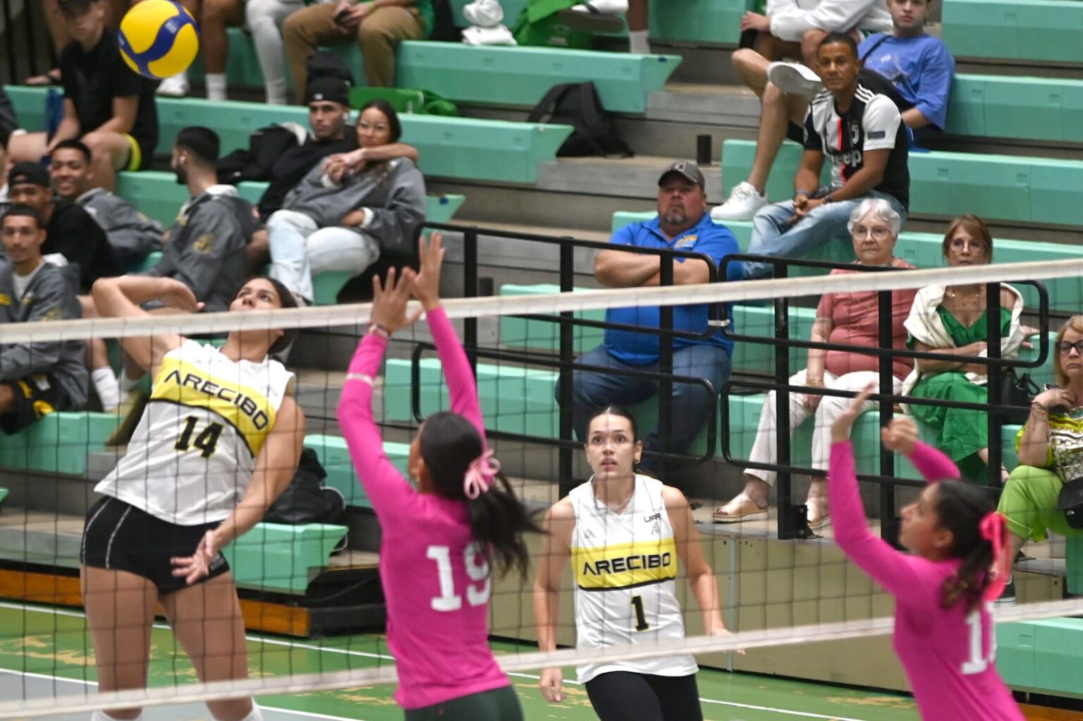 la upr de arecibo derrotó a las pentacampeonas taínas de la uagm. (foto archivo)