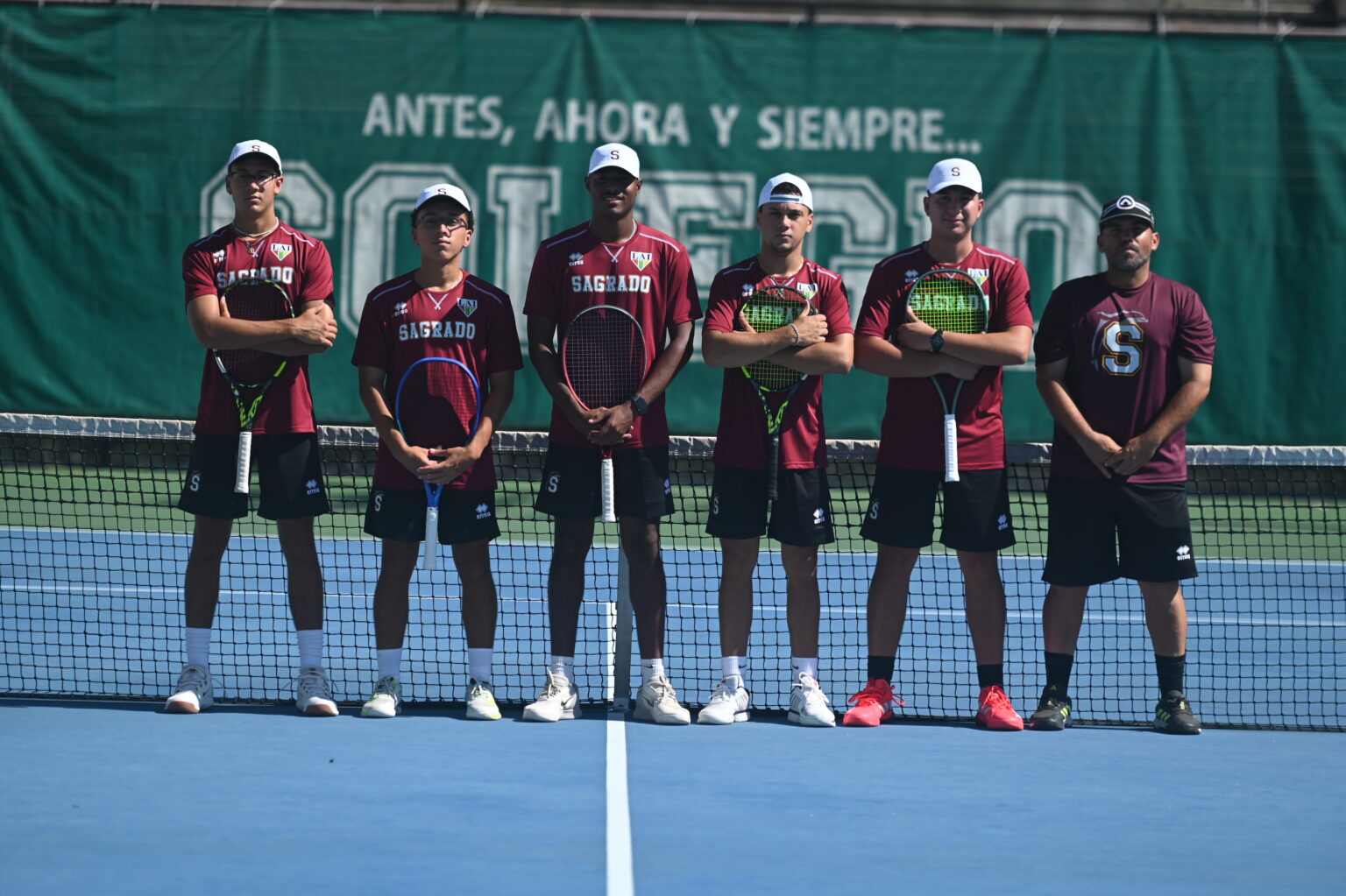los defines de la usc defenderán el campeonato contra la uagm en el tenis. (luis f. minguela lai)