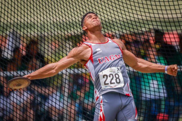 nathan villegas es el plusmarquista de disco nacional y campeón de las justas de atletismo. (archivo lai)