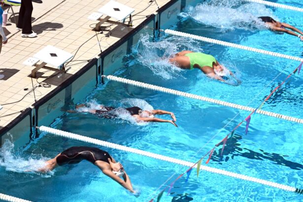 en juego los campeonatos de las justas de natación. (lai)