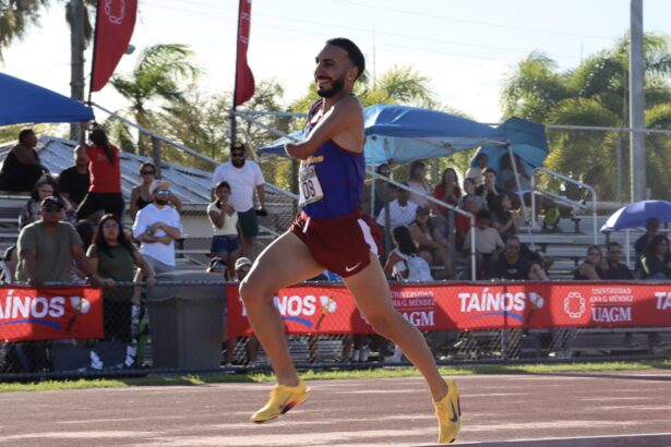 anssell miranda se siente feliz corriendo en la pista universitaria. (sofia jimenez cortes) )