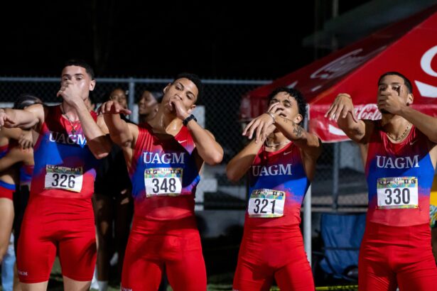 la hazaña fue nuevamente para el cuarteto de josé figueroa, adrián canales, yariel pérez y jarell cruz en el 4x400. (luis ortiz lai)