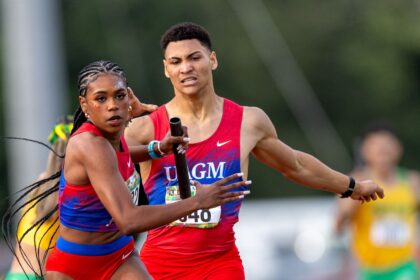 la uagm suma una segunda marca bajo sus siglas y la tercera para la lai en el campeonato de relevos.jpg (carlos zayas lai)