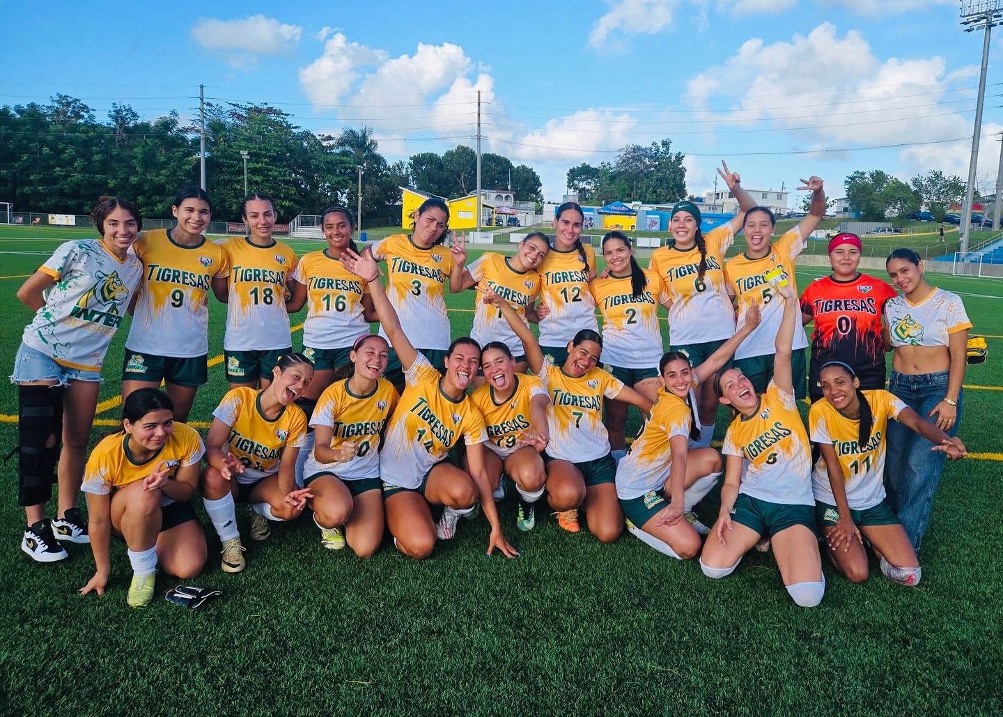 las tigres de la uipr tienen tres goleadoras en el top 5 de liga atléatica interuniversitaria.jpg (suministrada)