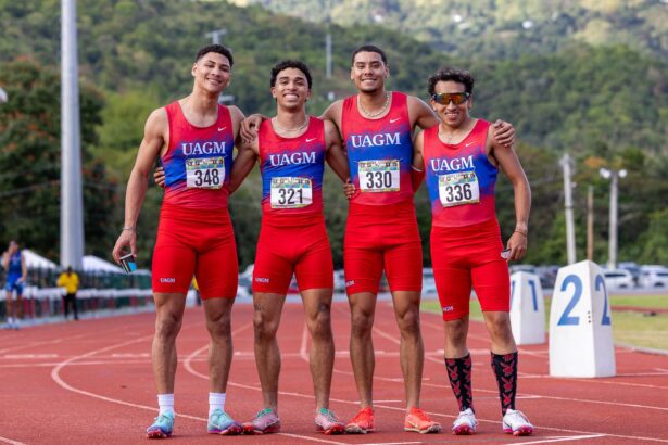 los más rápidos del 4x100 de la lai son la uagm.jpg (luis ortiz lai)