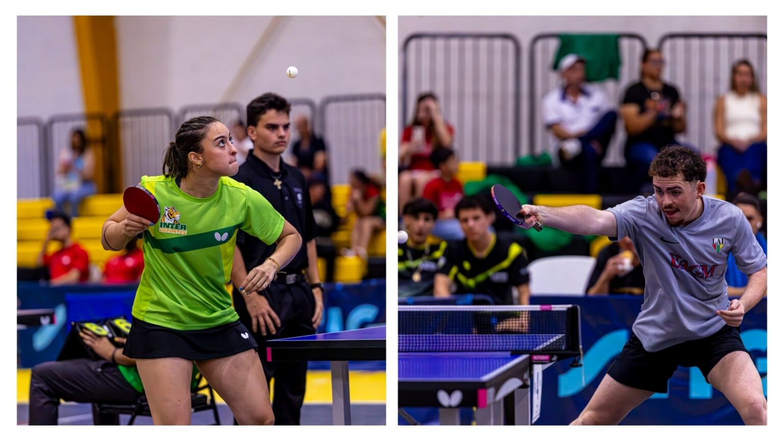 se invierten los honores en el tenis de mesa. (lai)