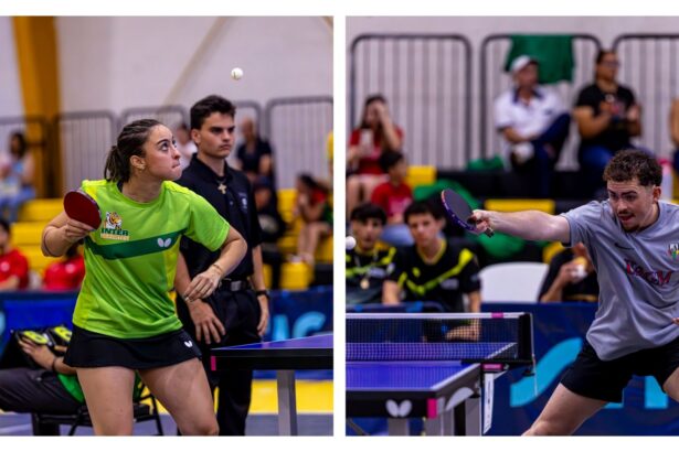 se invierten los honores en el tenis de mesa. (lai)