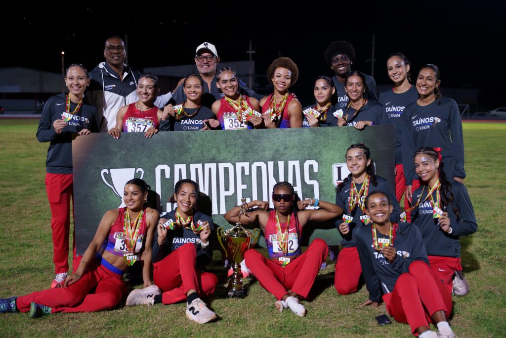 taínas campeonas de los relevos lai. (luis ortiz lai)