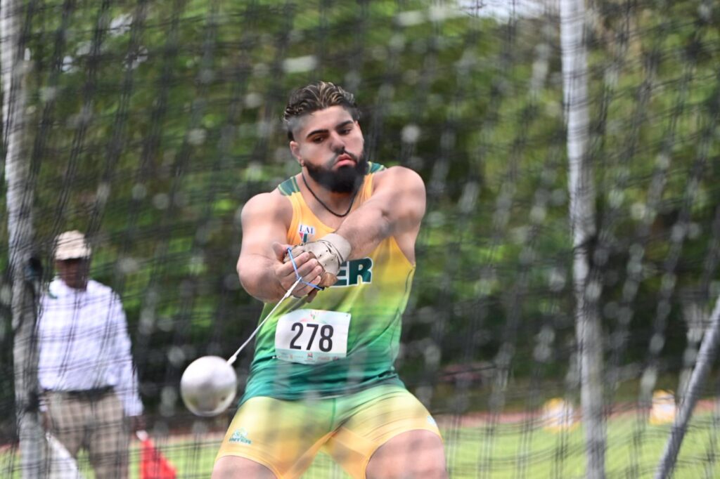 michael soler rompió la marca de la lai en el segundo lanzamiento de martillo.jpeg (jorge colón lai)