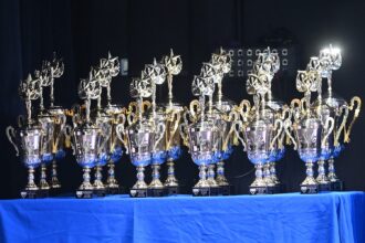 decenas de estudiantes atletas fueron reconocidos por su excelencia deportiva. (luis f. minguela lai)