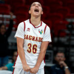 las delfinas de la usc ganan su primera medalla en la historia del baloncesto universitario durante el torneo de 3x3 de la lai.jpg (luis ortiz lai)