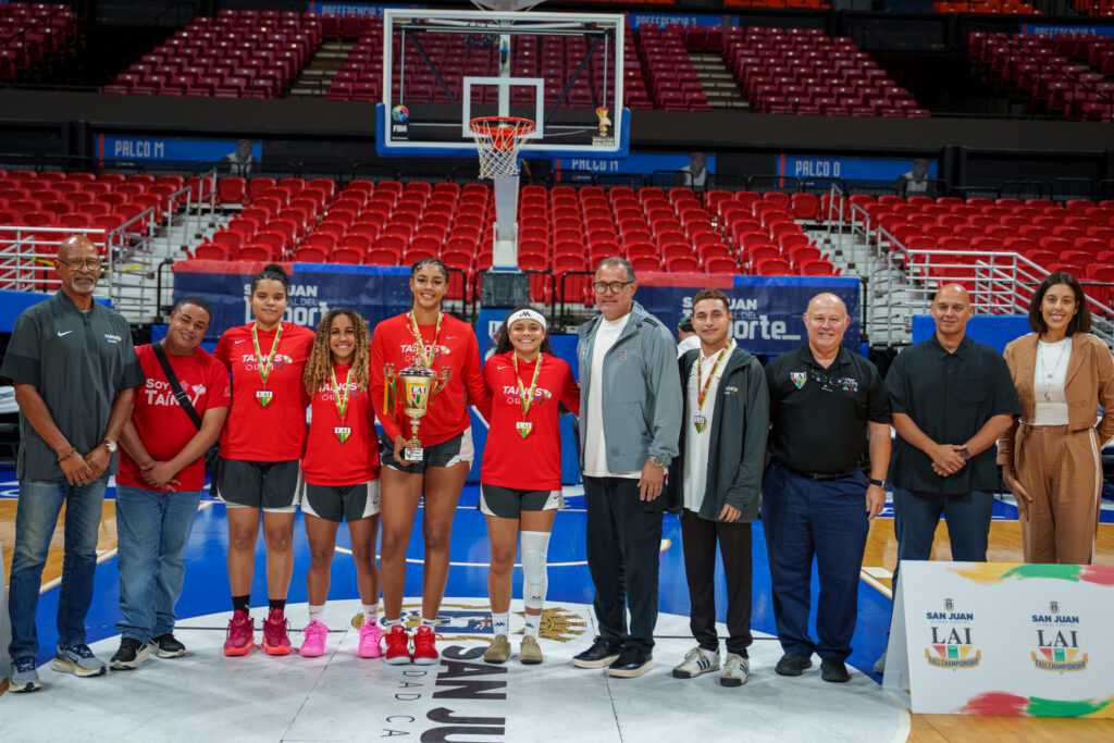 las taínas de la uagm son subcampeonas del torneo 3x3 de la lai.jpg (luis ortiz lai)