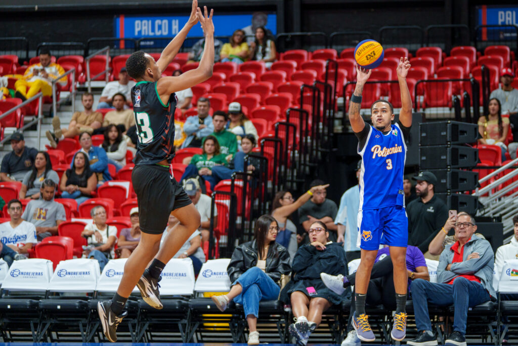 los castores de la politécnica están a la casa de su rival en el campeonato 3x3 de la lai. (luis ortiz lai)